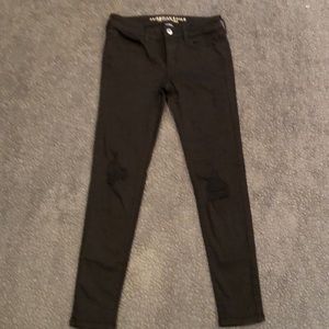 Black American Eagle Jeggings